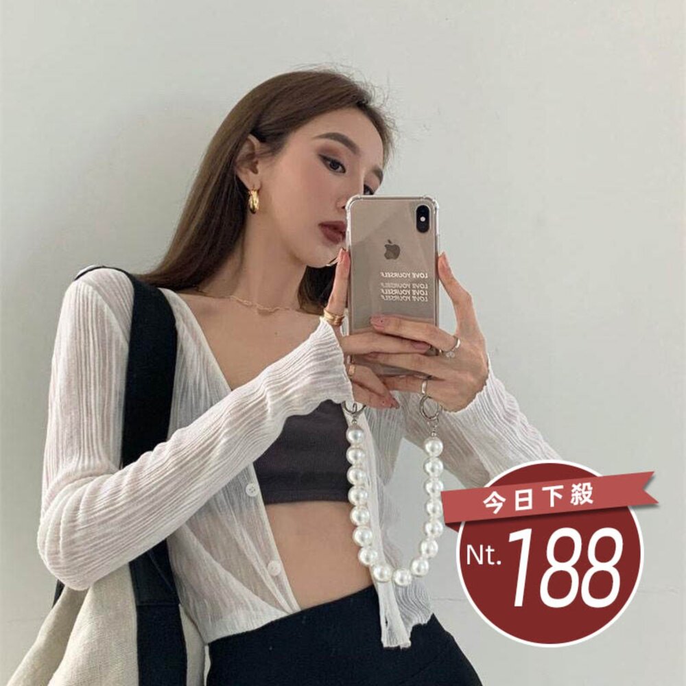 J428-【台灣發貨】韓版質感薄款設計款短版外套 外套 防曬外套 女裝 上衣 衣服【J428】