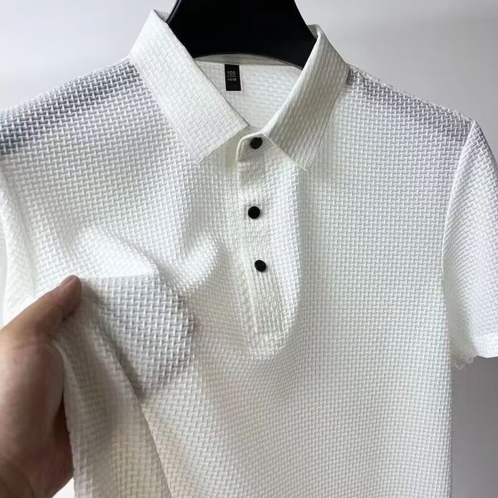 【台灣發貨】韓版翻領休閒透氣短袖上衣 衣服 女裝 t恤 短袖t恤 上衣【T665】-圖片-9