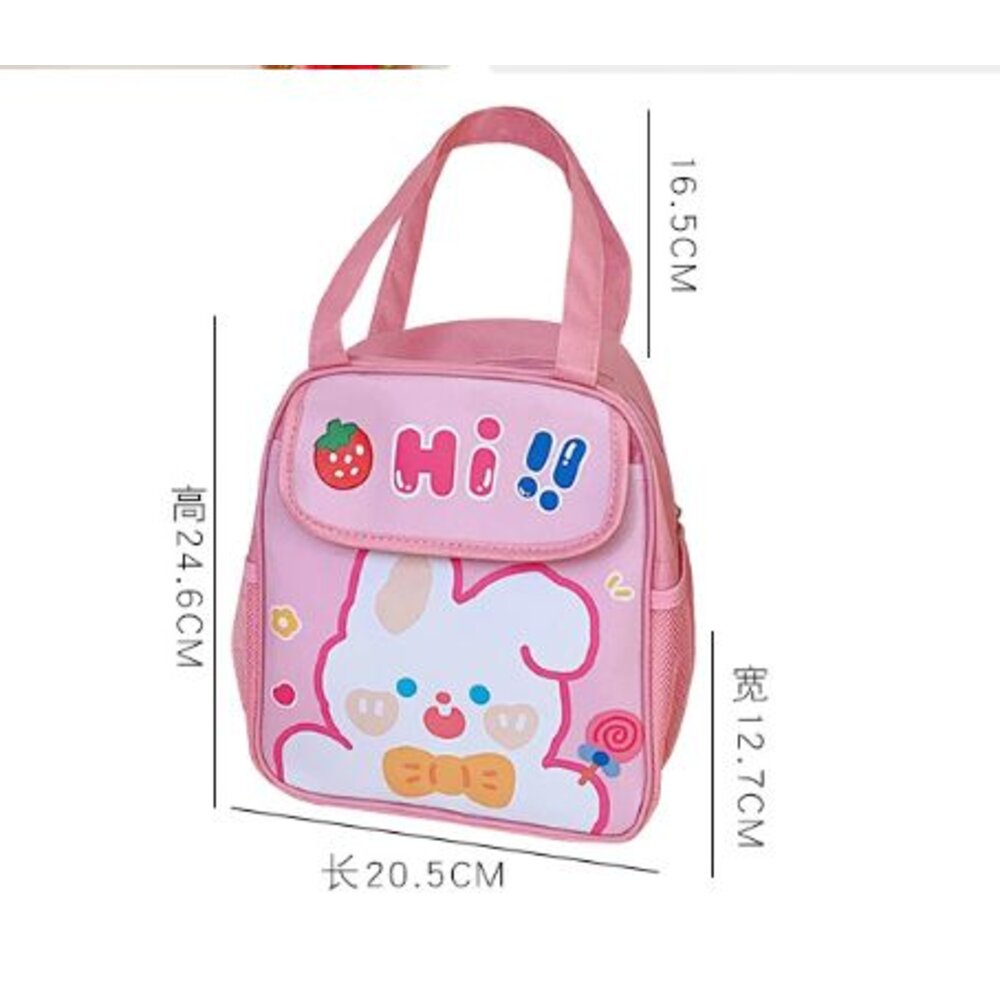 🎀台灣免運🎀 可愛卡通保溫袋 便當袋 保溫包 防水保溫袋 小學生便當袋 午餐袋-圖片-1