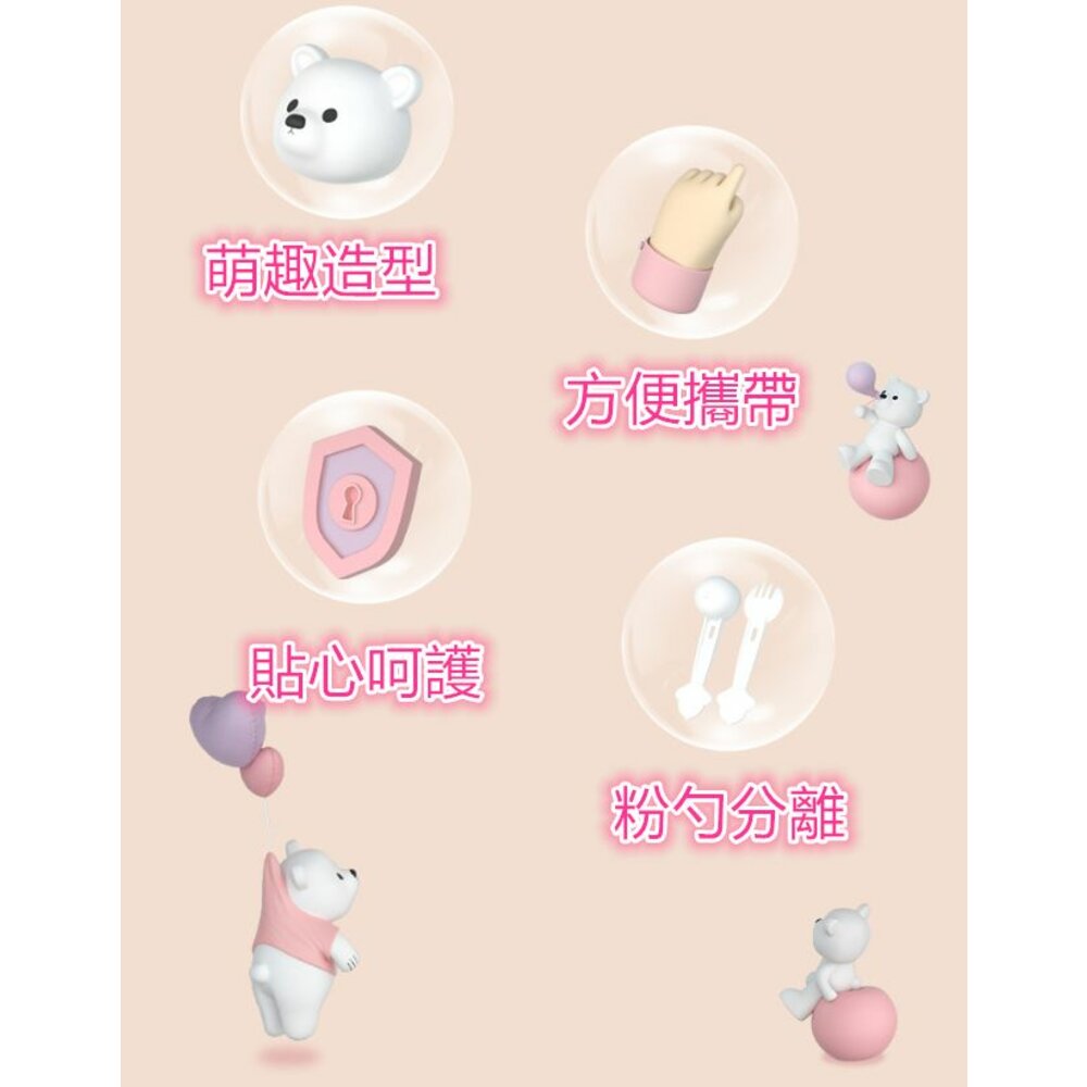 ✨台灣出貨✨ 奶粉分裝盒 便攜式奶粉盒 密封奶粉盒 奶粉分裝罐 奶粉罐-圖片-1