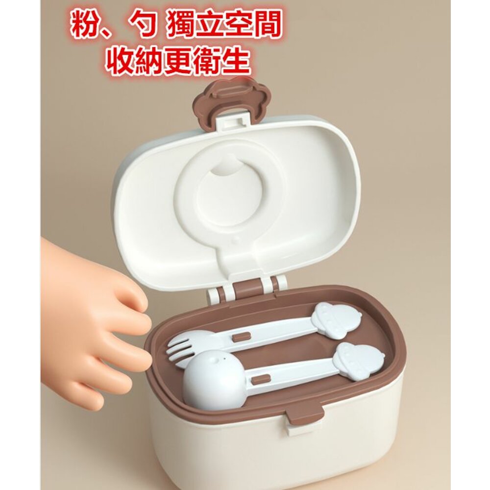 ✨台灣出貨✨ 奶粉分裝盒 便攜式奶粉盒 密封奶粉盒 奶粉分裝罐 奶粉罐-圖片-2