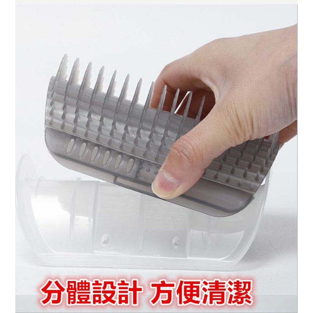 ✨台灣✨貓咪蹭毛器 牆角蹭毛器 除毛梳 貓抓癢 蹭毛刷 寵物梳 貓按摩-圖片-4