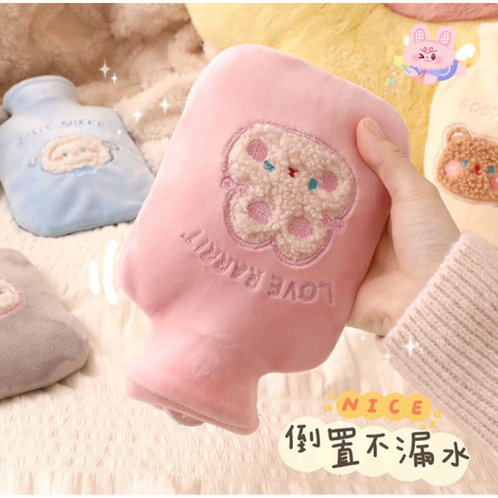✨台灣✨ 暖水袋 熱敷袋 暖手袋 熱水袋 冰敷袋 冷水袋 暖手寶-圖片-3