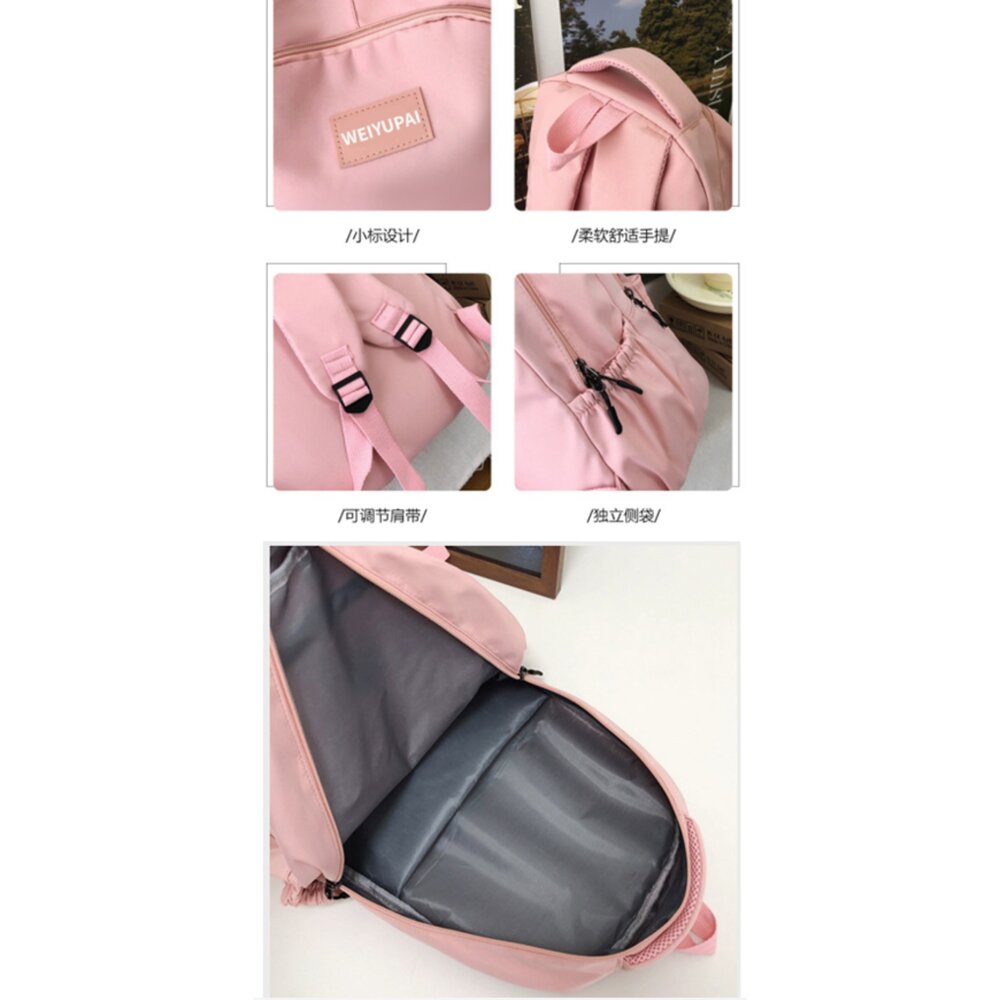 ✨台灣免運✨ 後背包 雙肩包 書包 電腦包 學生書包 學生背包 大書包 大容量背包 旅行背包-圖片-2