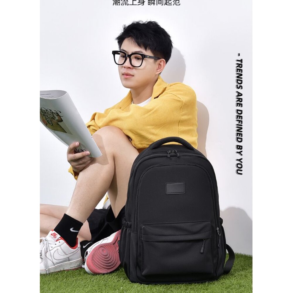 ✨台灣免運✨ 後背包 雙肩包 書包 電腦包 學生書包 學生背包 大書包 大容量背包 旅行背包-圖片-6
