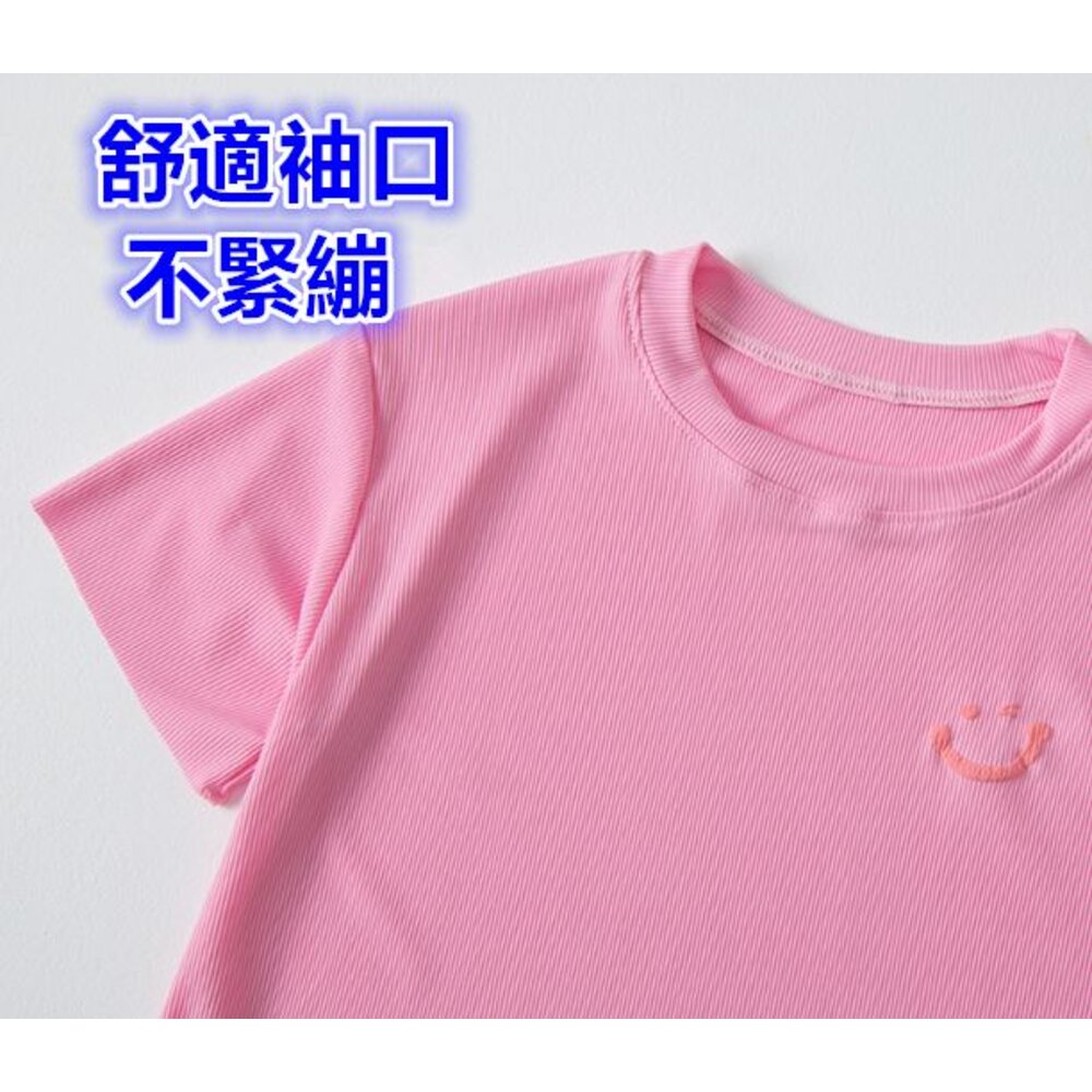 ✨台灣出貨✨ 兒童涼感睡衣 冰絲睡衣 家居服 睡衣兩件套 夏款睡衣 短袖睡衣 冰絲睡衣 睡衣套裝 女童睡衣 男童睡衣-圖片-5