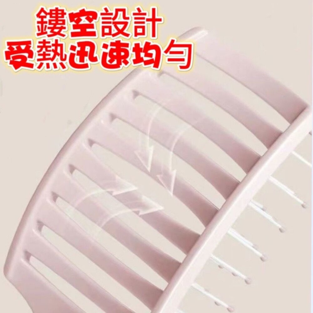 🎀台灣🎀 大彎排骨梳 大彎梳 大寬梳 順髮梳 髮根蓬鬆 排骨梳 蓬鬆梳 造型梳-圖片-3