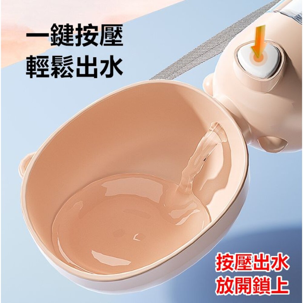 ✨台灣✨寵物水壺 二合一寵物隨行杯 外出水壺 寵物隨行杯 寵物水瓶 狗狗水壺-圖片-2