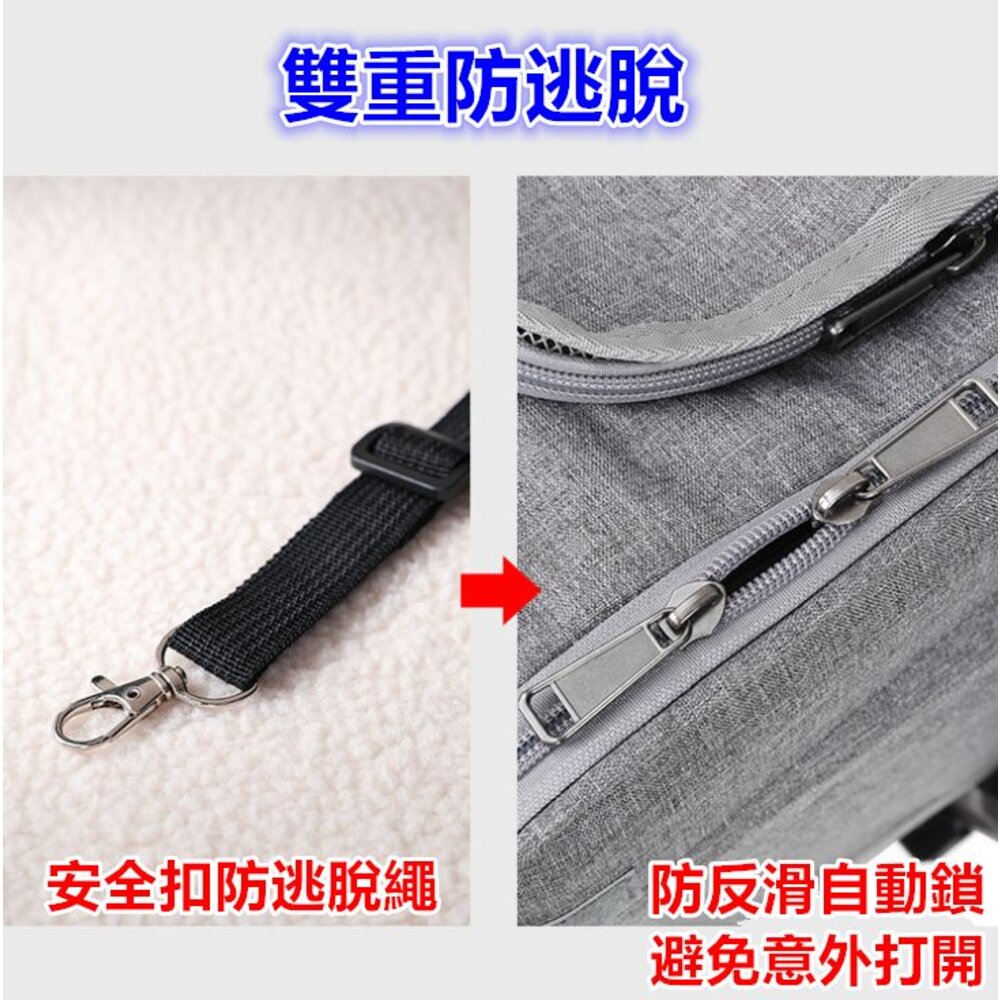 ✨台灣出貨✨ 寵物拉桿包 可上三鐵 寵物背包 寵物推車 寵物提籃 寵物包 寵物外出包 貓咪太空包 狗狗外出籠-圖片-5