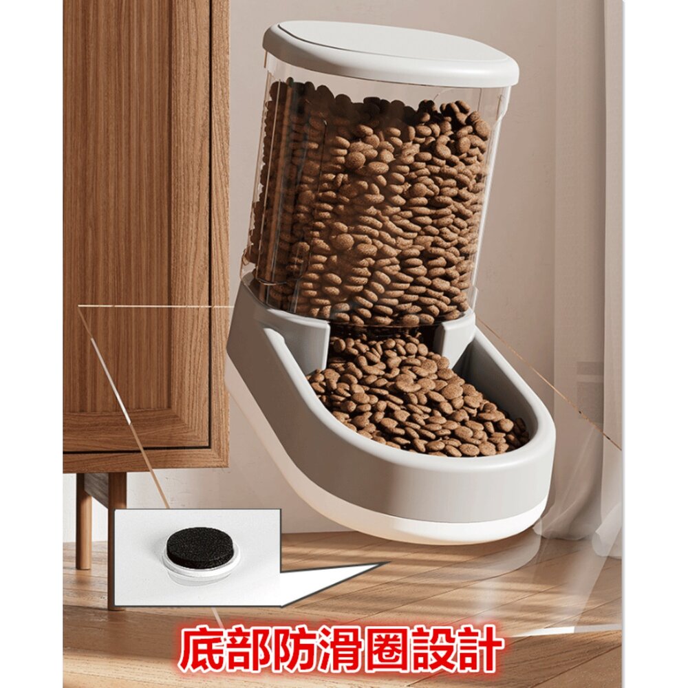 台灣 寵物自動餵食器 餵水器 寵物自動飲水機 寵物餵食器 飼料機 狗盆 貓盆-圖片-5