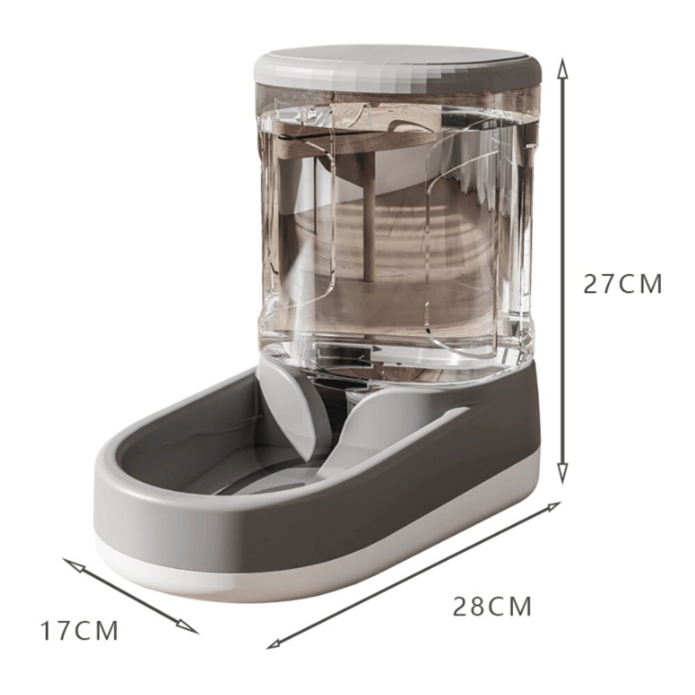 台灣 寵物自動餵食器 餵水器 寵物自動飲水機 寵物餵食器 飼料機 狗盆 貓盆-圖片-7