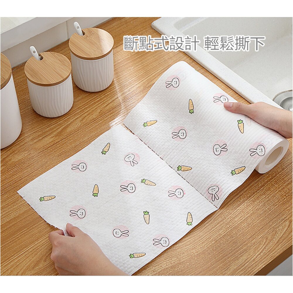 台灣 一次性免洗抹布 一次性懶人抹布 不沾油抹布 乾濕兩用懶 人抹布 廚房布巾 廚房紙巾 洗碗巾-圖片-5