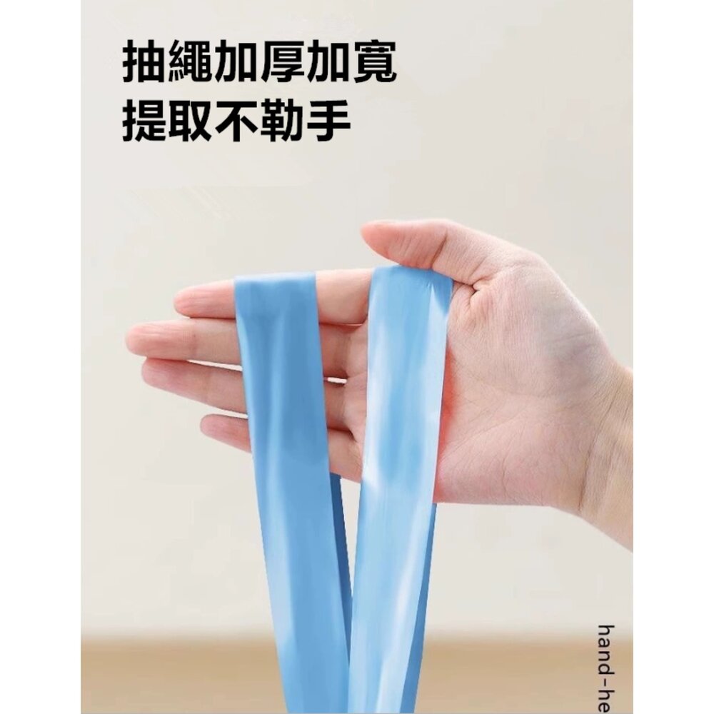 抽繩垃圾袋 清潔袋 自動束口 拉繩垃圾袋 清潔袋 自動束口 手提垃圾袋 加厚垃圾袋-圖片-2