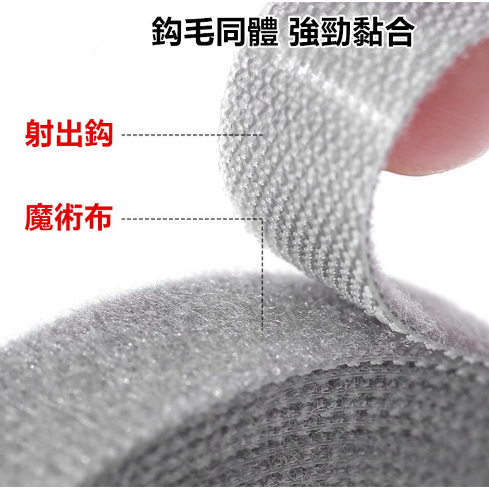 魔鬼貼理線器 數據線收納神器 束線帶 集線器 電線整理 線材收納-圖片-1