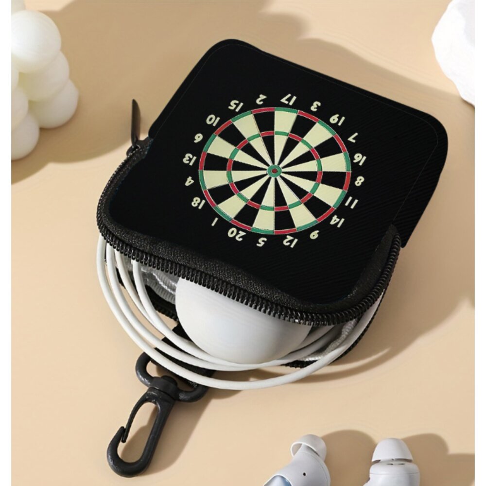 多功能收納包 耳機包 零錢包 手機掛包 迷你耳機包 耳機收納包 小包包 小廢包 鑰匙包-圖片-1