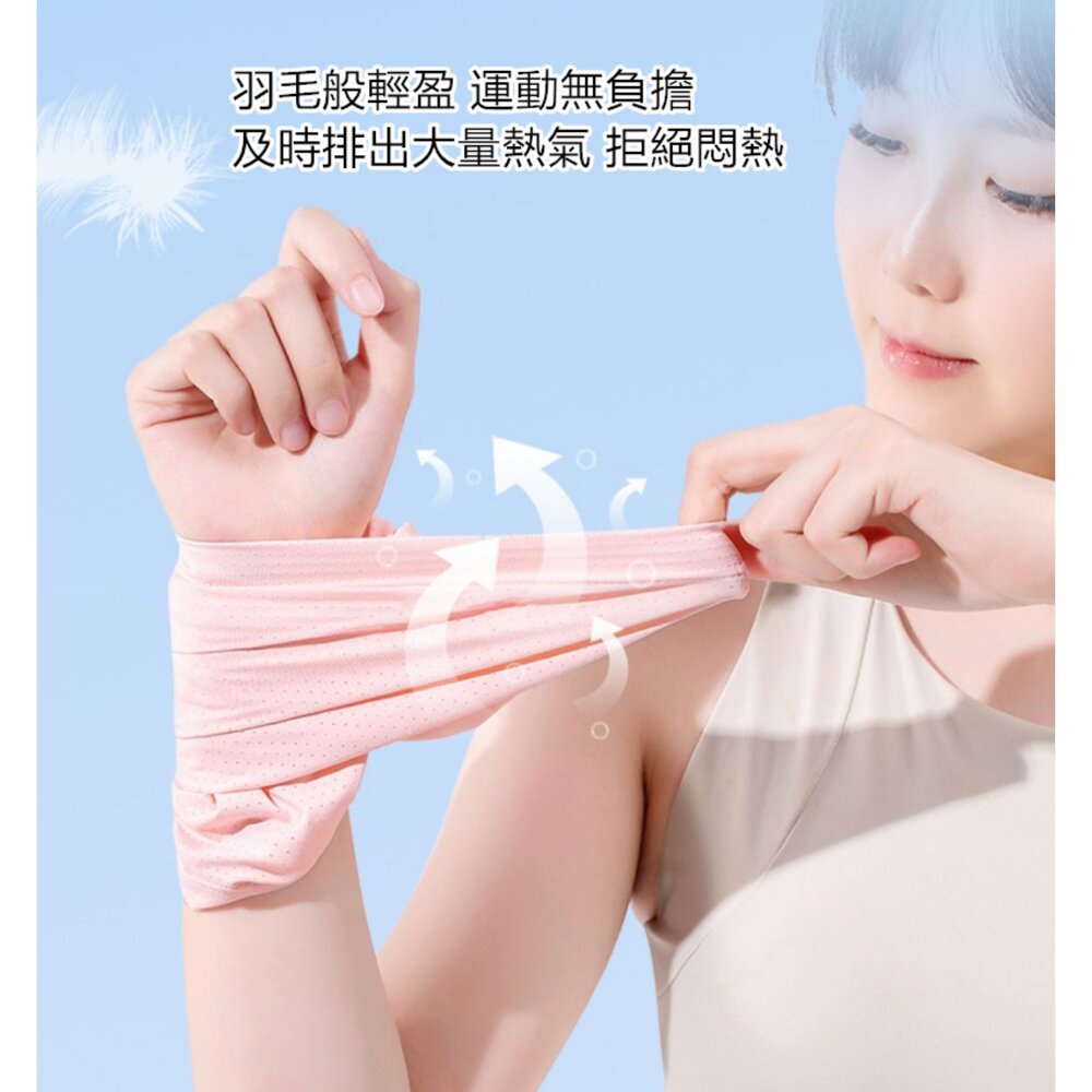 夏季薄款運動手腕擦汗巾 涼感腕巾 涼感擦汗巾 速乾護腕 運動冰巾-圖片-3