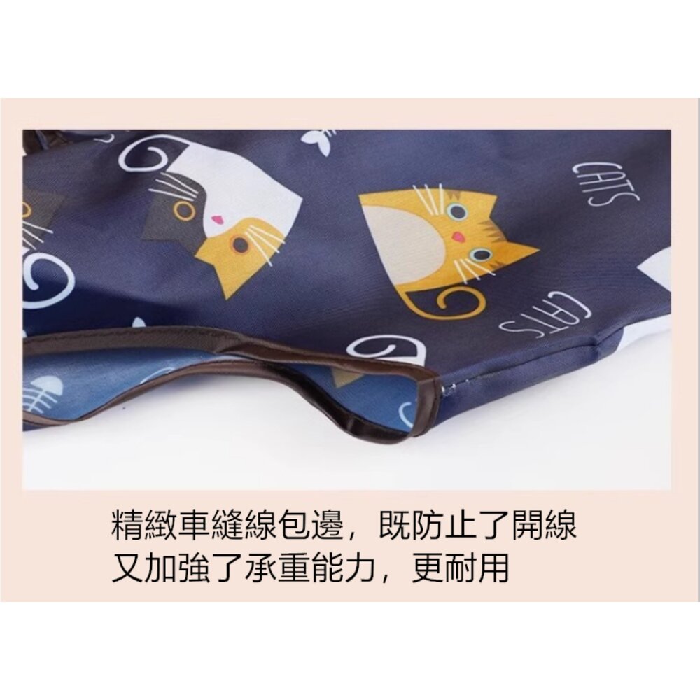 環保購物袋 防水購物袋 大容量購物袋 摺疊購物袋 買菜袋 環保袋 手提袋-圖片-4