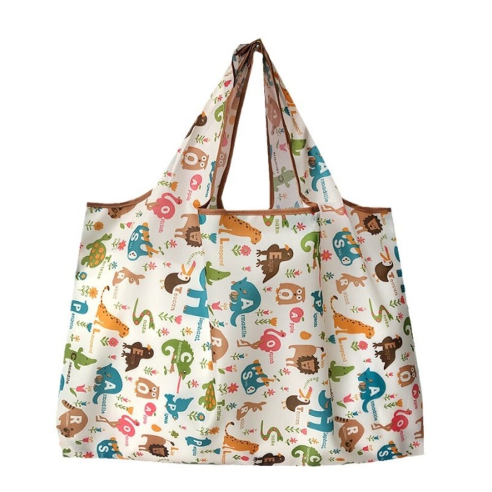 環保購物袋 防水購物袋 大容量購物袋 摺疊購物袋 買菜袋 環保袋 手提袋-圖片-7