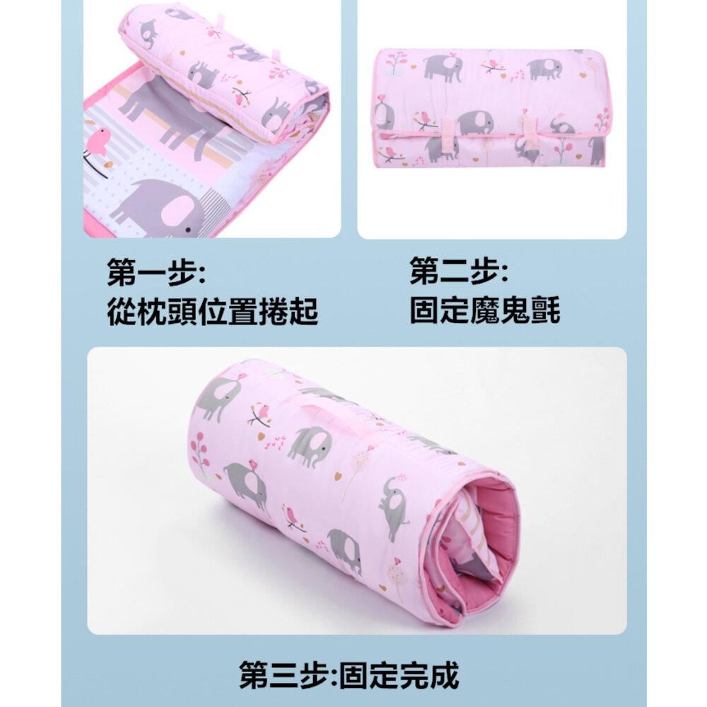 台灣出貨 兒童睡袋 一體式睡袋 幼稚園睡袋 荳荳睡袋 防踢睡袋 幼兒園睡袋-圖片-3