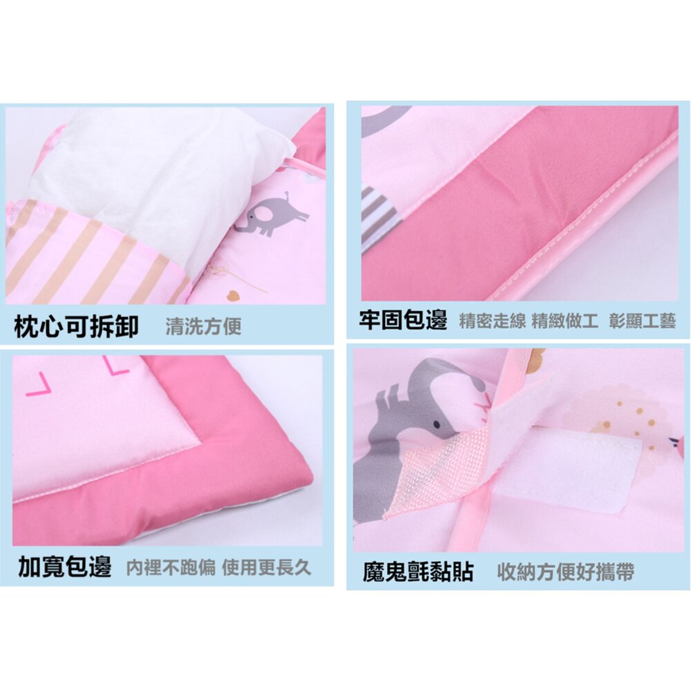 台灣出貨 兒童睡袋 一體式睡袋 幼稚園睡袋 荳荳睡袋 防踢睡袋 幼兒園睡袋-圖片-4