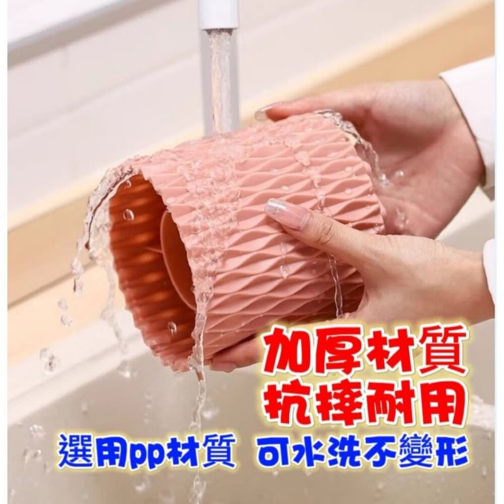 台灣出貨 實品超優多功能旋轉筆筒 菱格紋筆筒 辦公室筆筒 360度旋轉筆筒 桌面筆筒-圖片-2