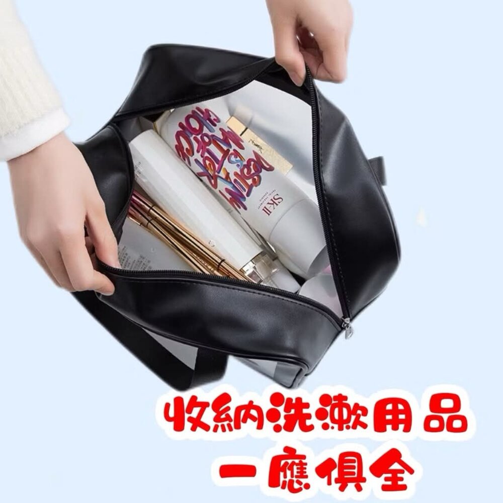 磨砂防水化妝包 收納包 收納袋 旅行收納包 韓式化妝包 洗漱包 化妝品收納包-圖片-5