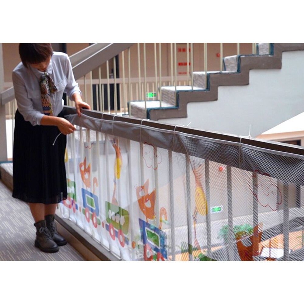 ✨台灣免運✨ 樓梯防護網 陽台防護網 欄桿防護網 門欄防護網-圖片-6