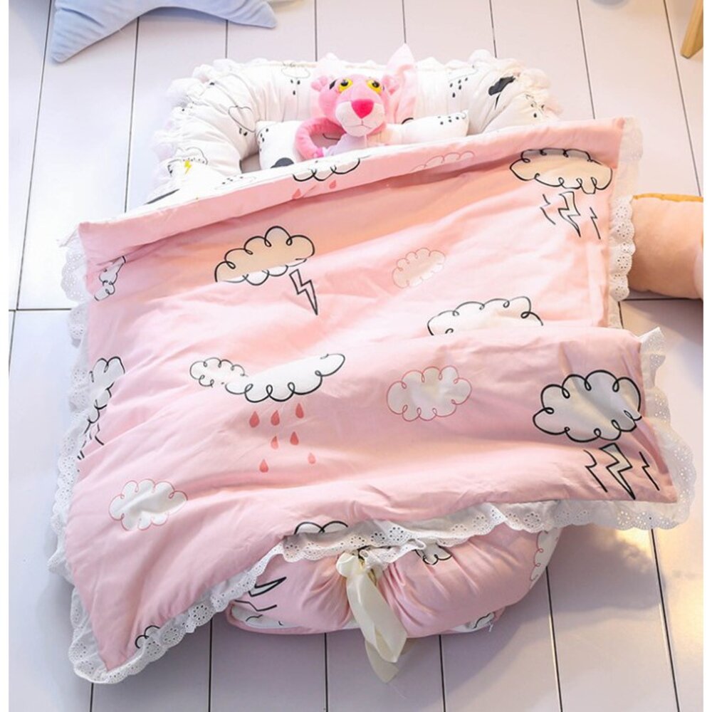 升級版全棉嬰兒床中床嬰兒床墊-圖片-5