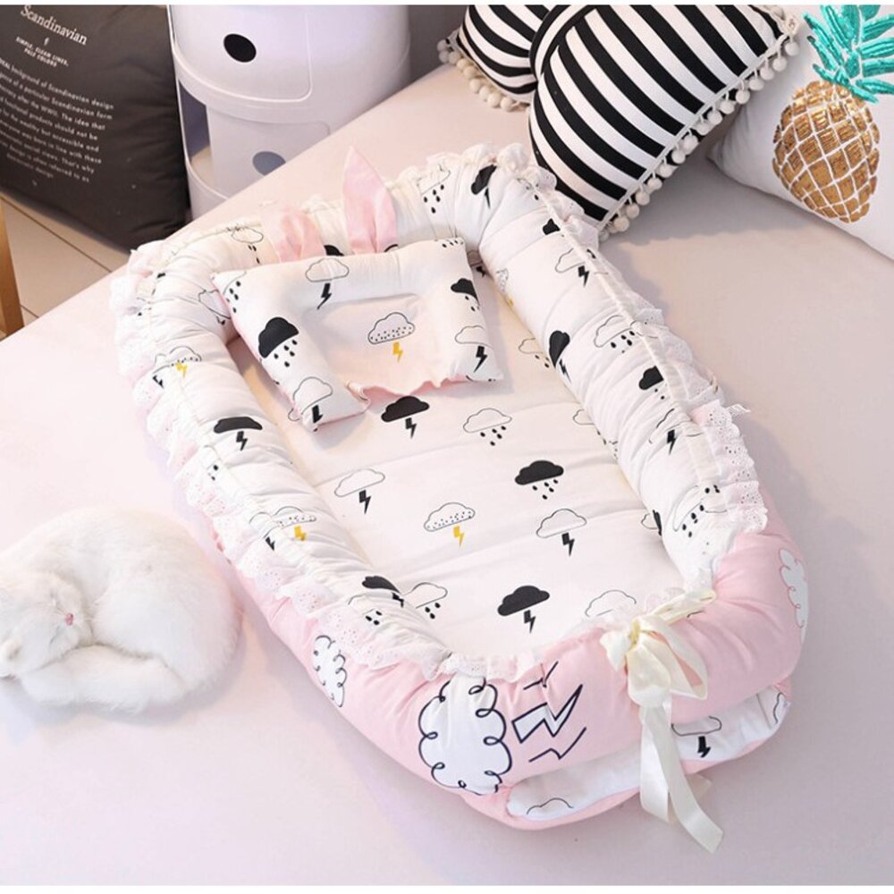 升級版全棉嬰兒床中床嬰兒床墊-圖片-6