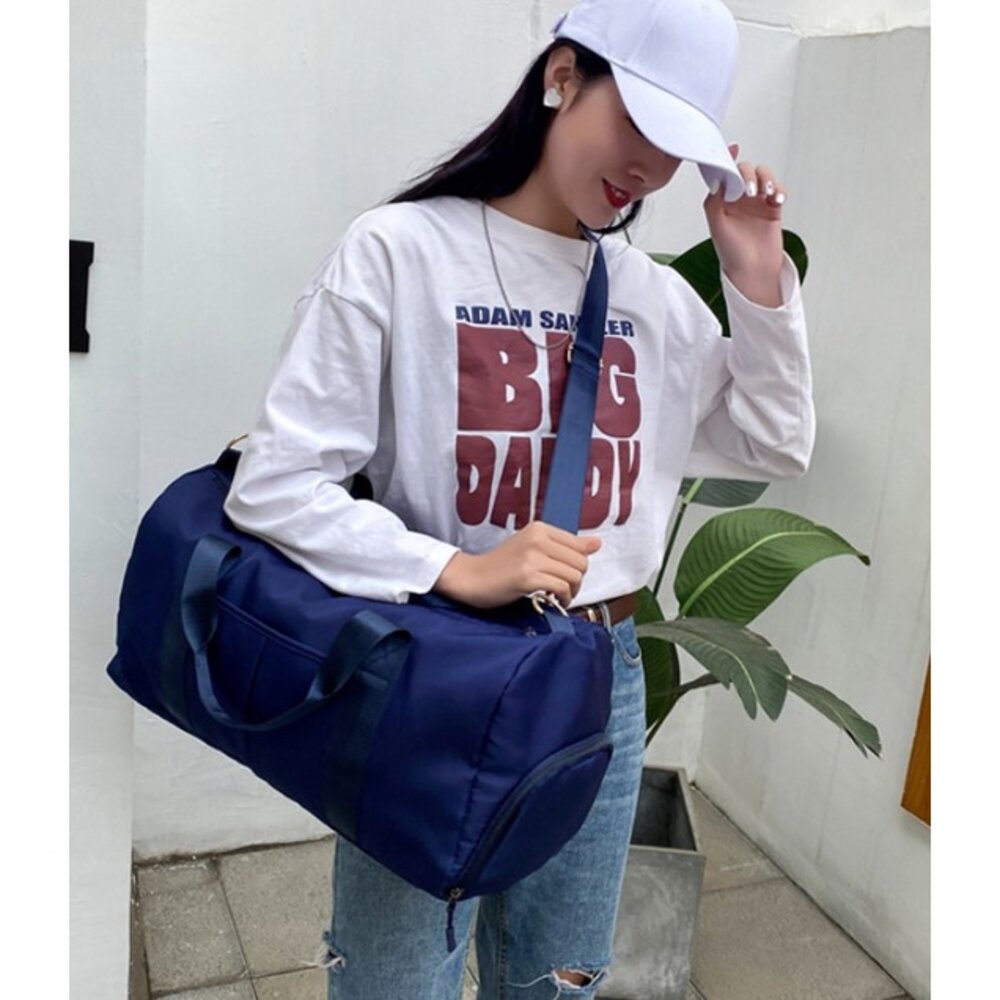 台灣 運動包 乾溼分離 旅行包 行李袋 健身包 瑜珈包 側背包 手提包 行李包 游泳包-圖片-4