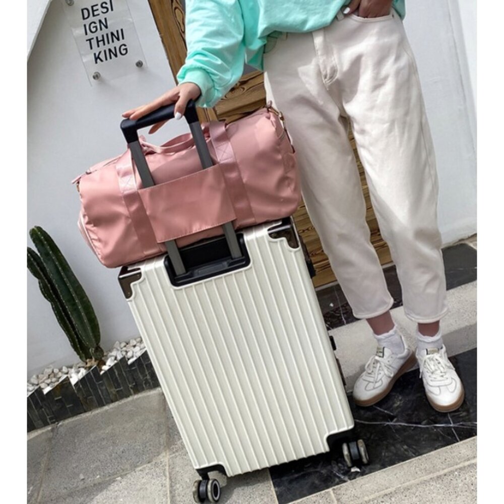 台灣 運動包 乾溼分離 旅行包 行李袋 健身包 瑜珈包 側背包 手提包 行李包 游泳包-圖片-6