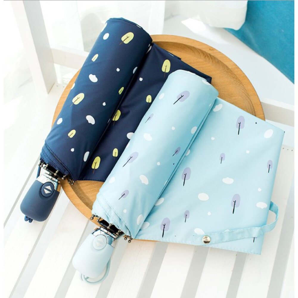 S1-1213035892-晴天小樹 自動傘 三折傘 遮陽傘 晴雨傘  雨傘  太陽傘