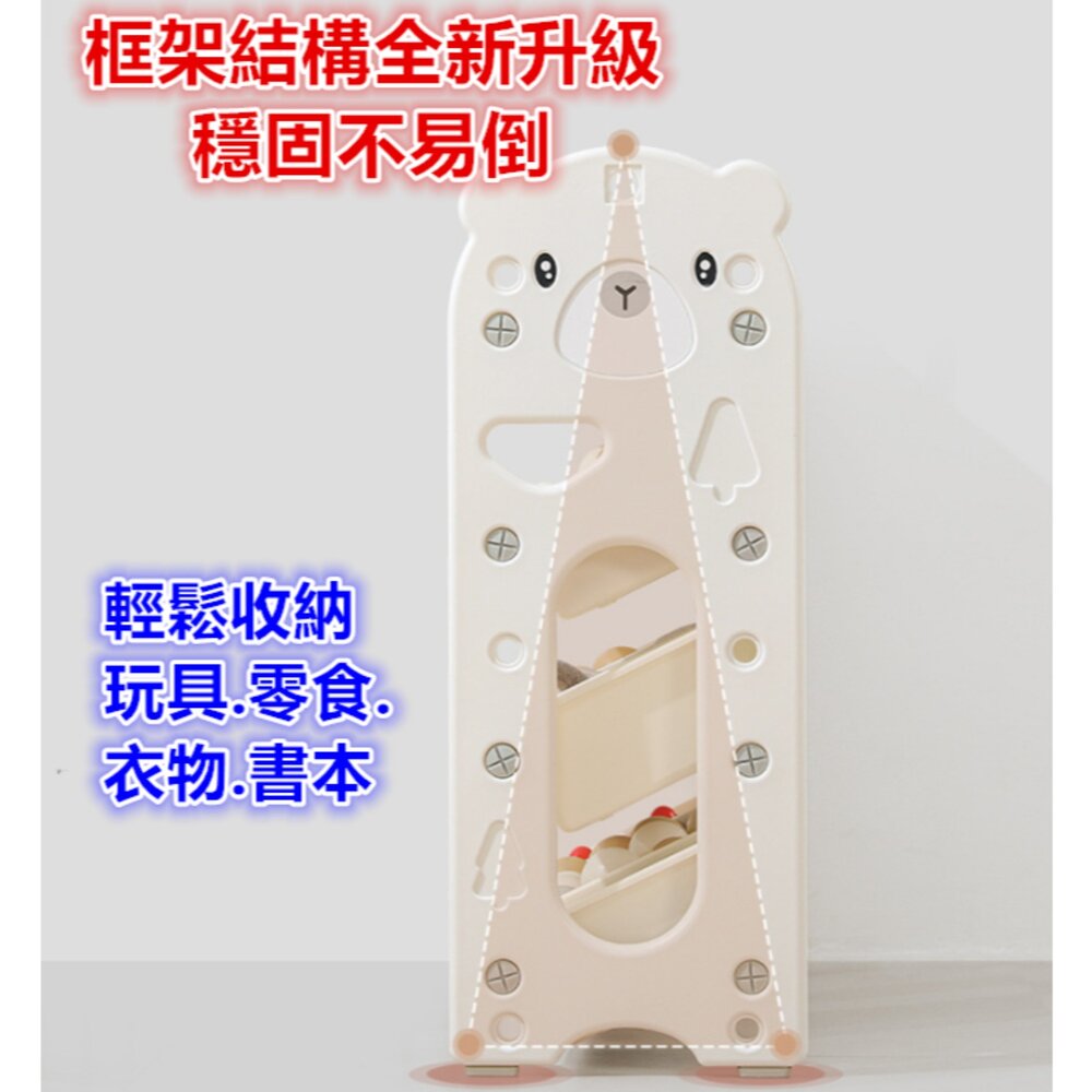 🔥台灣 免運 玩具架 兒童玩具收納架 置物架 玩具架 玩具收納櫃-圖片-4