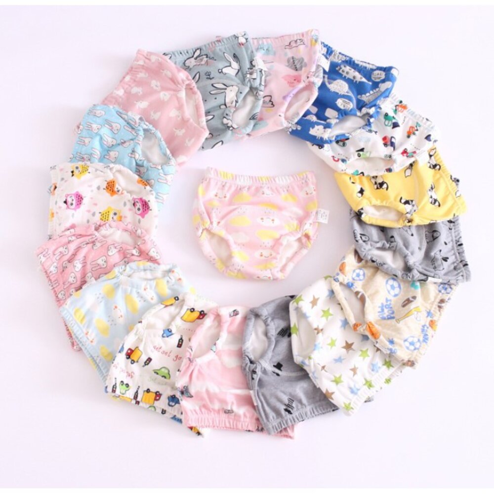 S1-1351835979-台灣 新款嬰幼兒透氣寶寶學習褲六層紗布尿褲隔尿褲 兒童內褲 寶寶內褲