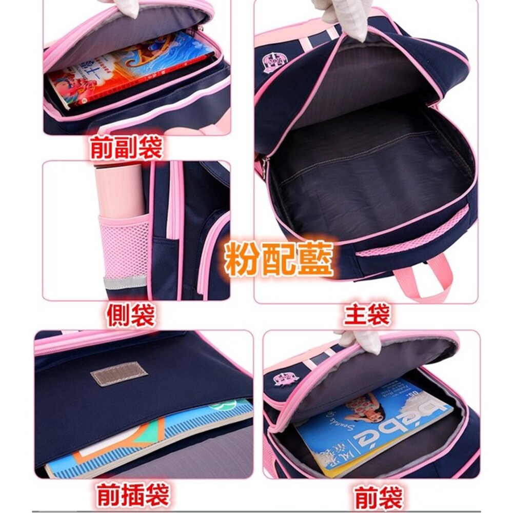 🔥台灣出貨免運🔥 兒童書包 胸扣書包 護脊輕量 小學生書包 帶胸扣書包 護脊書包 減壓護脊 減壓書包 兒童背包-圖片-6