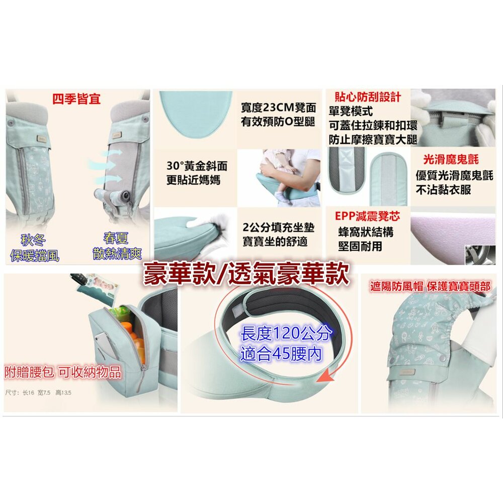 ⚡️台灣免運⚡️ 正品Ibelibaby嬰兒護頸腰凳背巾 嬰兒背巾 背帶 寶寶背帶 寶寶背巾 護頸揹巾 腰凳背巾-圖片-8