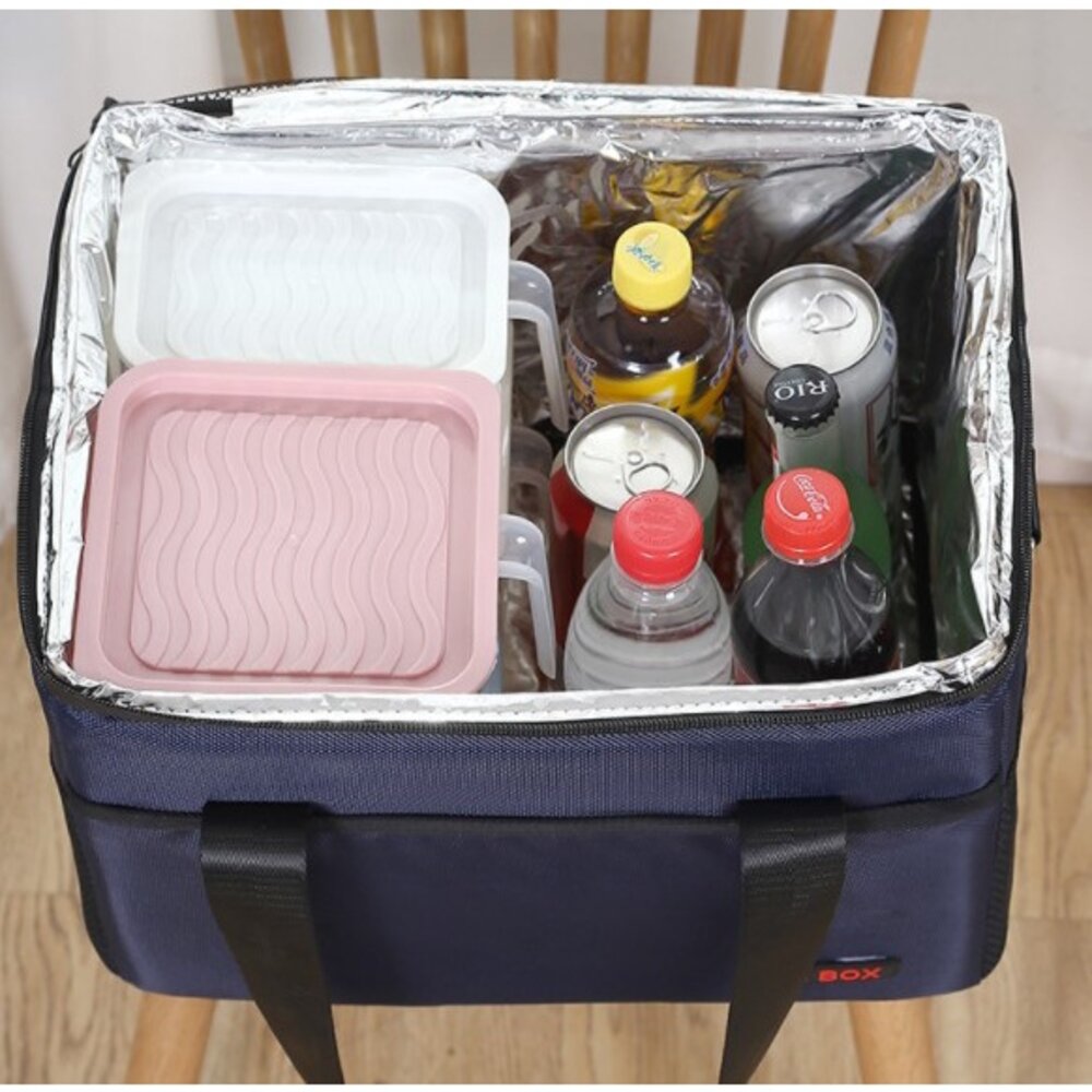 🔥台灣出貨免運🔥 保冷袋 保溫袋 超大容量 保冰袋 超大容量 野餐袋 便當保溫袋 外送保溫包 鋁箔保溫袋 野餐保溫袋-圖片-8
