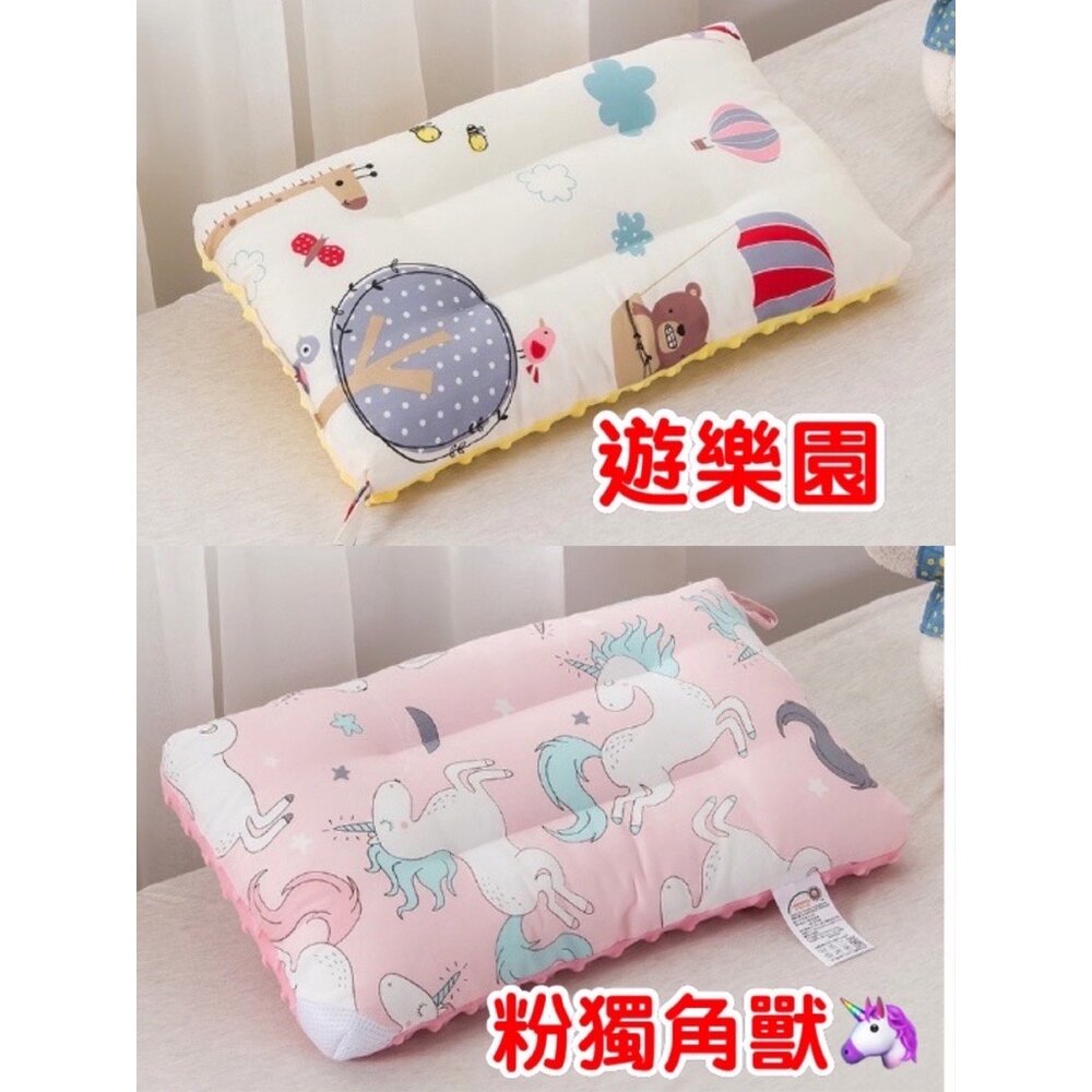 台灣荳荳絨小豬枕 嬰兒新生兒荳荳絨枕 幼兒園枕頭 嬰兒定型枕-圖片-5