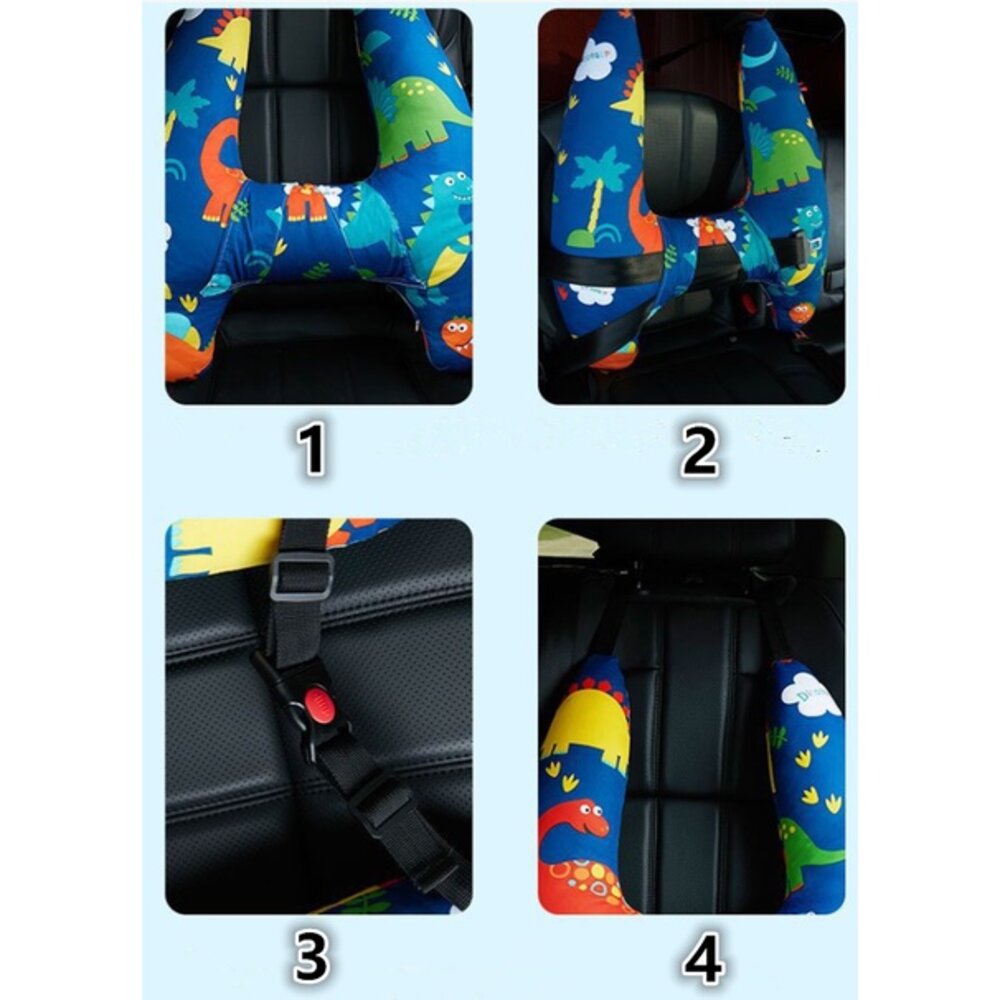 ✨台灣出貨免運✨汽車安全帶枕 汽車靠枕 安全帶保護套 安全帶護肩套 汽車睡枕 安全帶套 抱枕 安全帶枕-圖片-3
