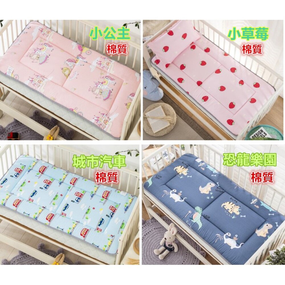 ✨台灣出貨免運✨ 可機洗可折疊 嬰兒床床墊 4D乳膠床墊 幼稚園睡墊 雙面可用-圖片-8
