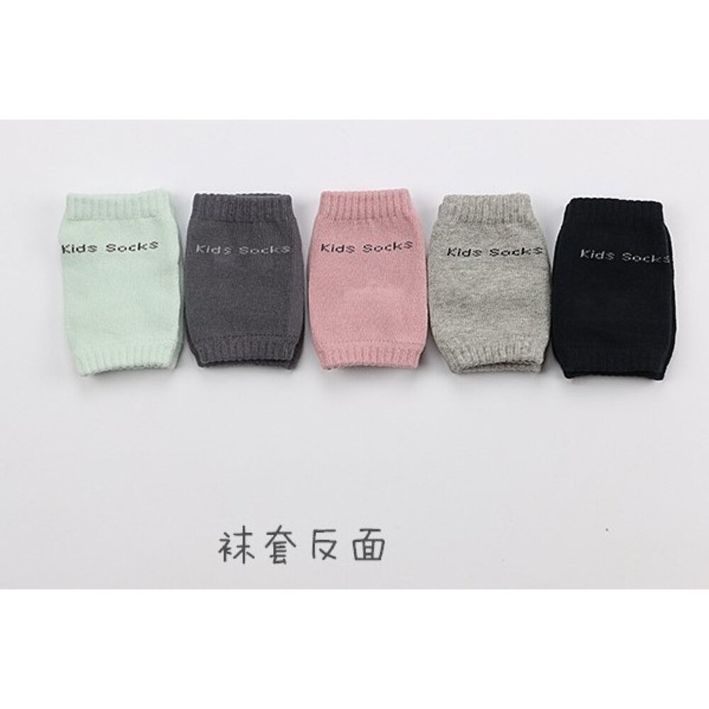 透氣網狀防摔護膝 加厚毛圈兒童護膝襪套 寶寶護膝 兒童護膝-圖片-5