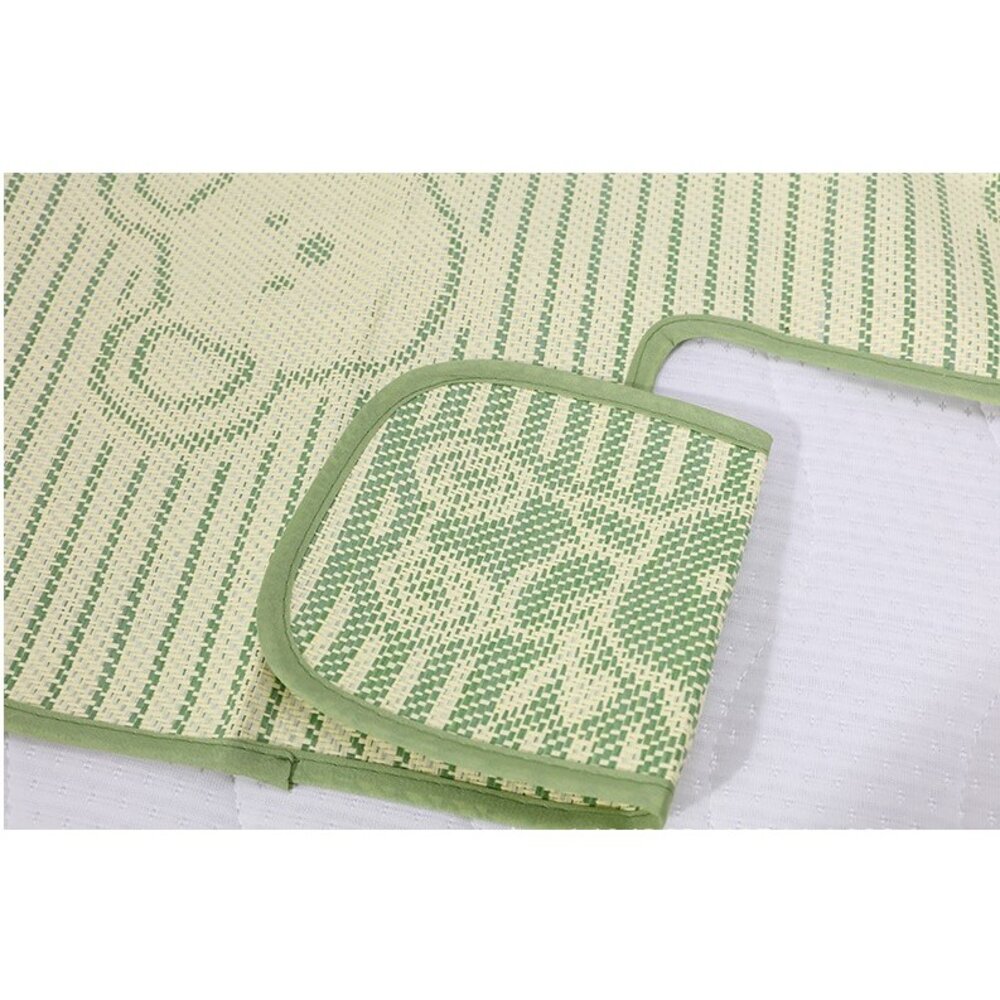 🎀免運🎀 嬰兒涼蓆5點式嬰兒推車涼蓆 嬰兒車涼蓆 冰絲涼蓆 護頸涼蓆 涼席-圖片-3