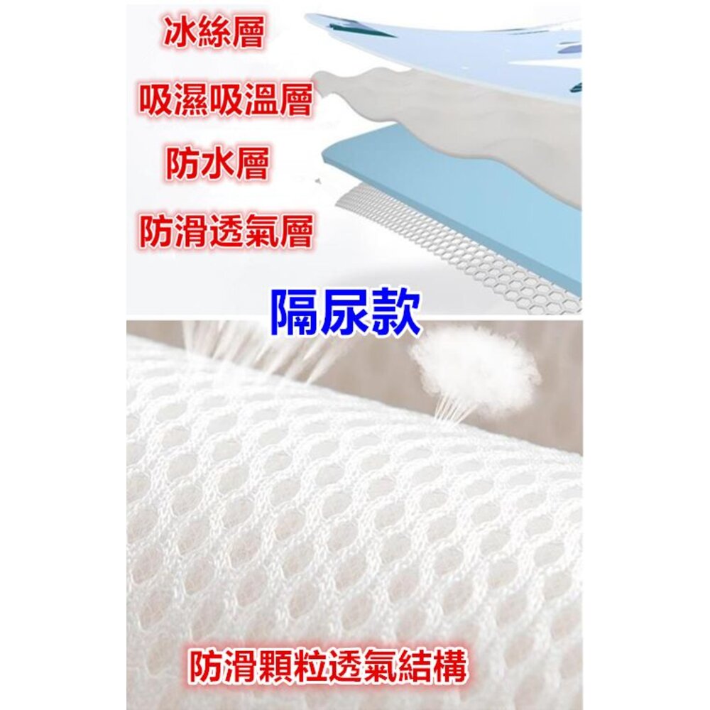 🎀免運🎀 嬰兒涼蓆5點式嬰兒推車涼蓆 嬰兒車涼蓆 冰絲涼蓆 護頸涼蓆 涼席-圖片-5