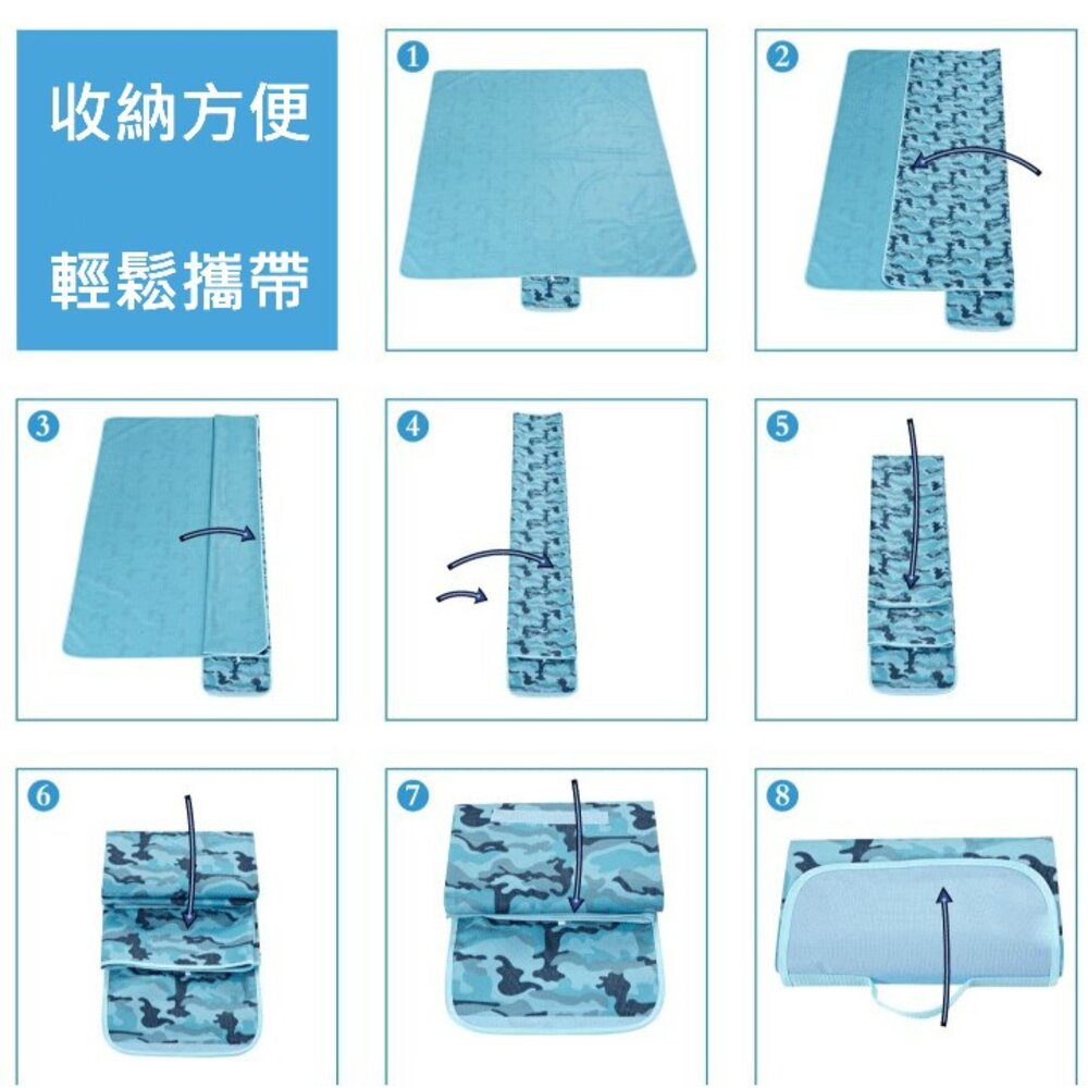 台灣 戶外必備戶外防水野餐墊 防潮墊 遊戲墊-圖片-2