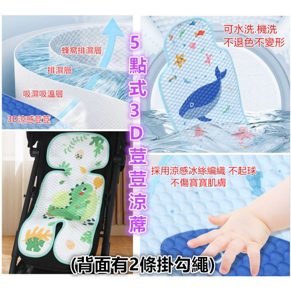 🎉台灣出貨免運🎉 推車坐墊 推車涼席 嬰兒推車坐墊 嬰兒車保護墊 推車加厚棉墊 推車涼席 推車墊 推車坐墊 手推車涼墊-圖片-5