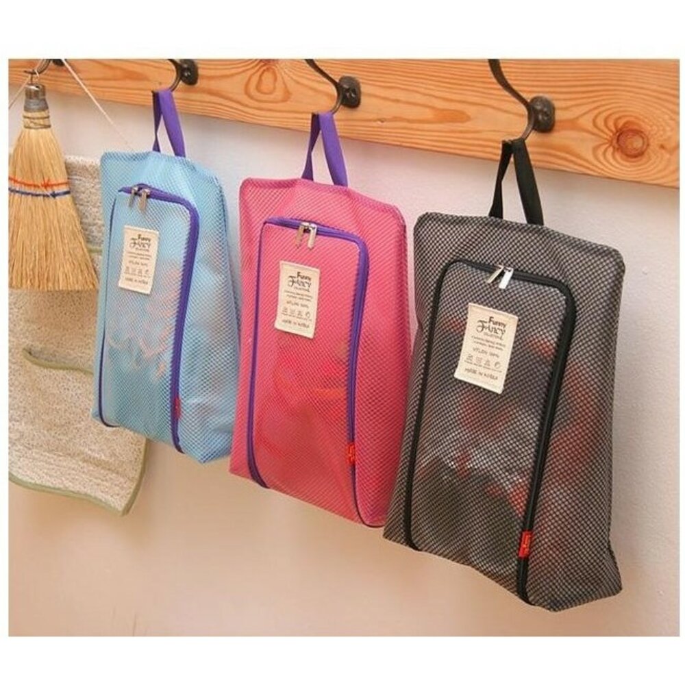 S1-341689838-(台灣) 大號防水網格鞋子收納袋鞋包鞋袋