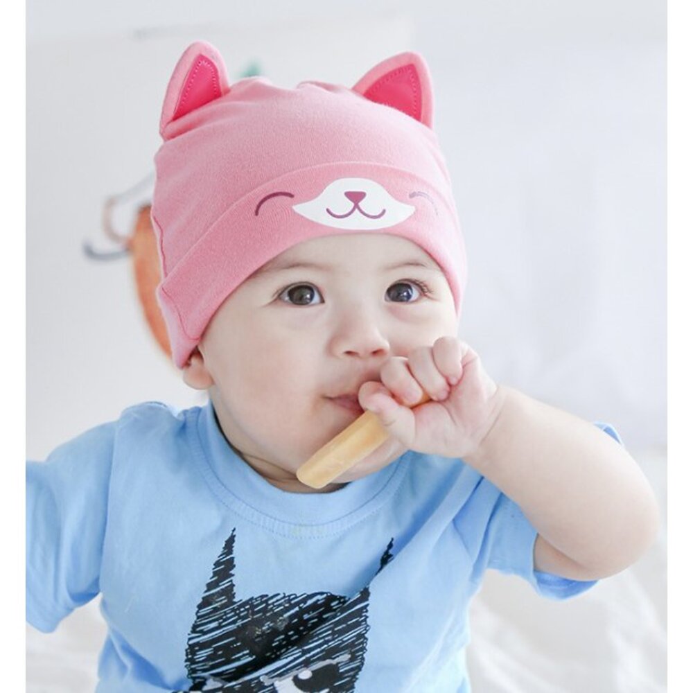 春秋嬰兒胎帽套頭帽護頭帽-圖片-6