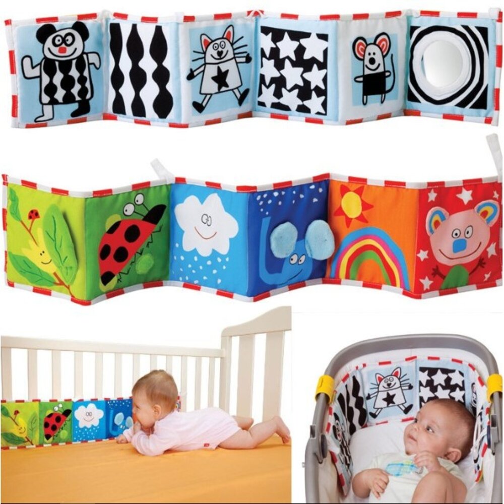 S1-41322577-黑白床圍觸感立體早教嬰兒寶寶益智撕不爛