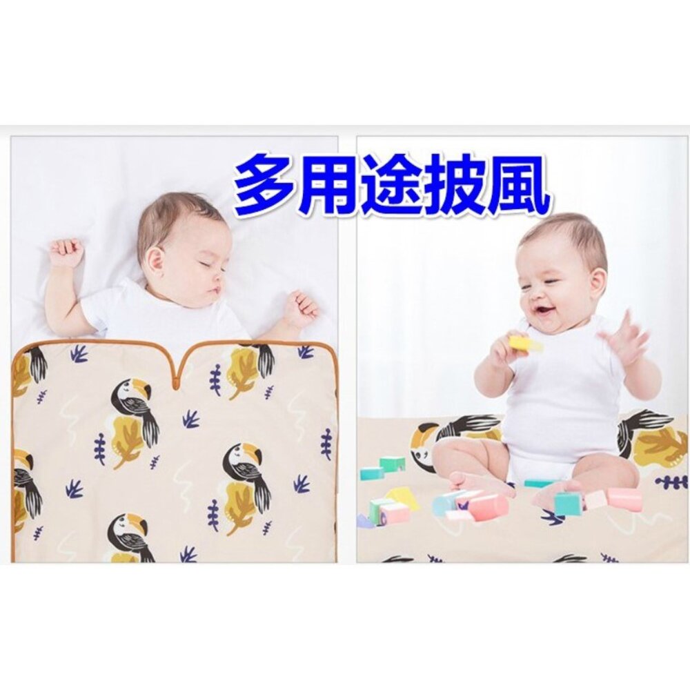 ⚡️台灣免運⚡️ 嬰兒背帶披風 背巾披風 防水披風 防風披風 保暖披風-圖片-4