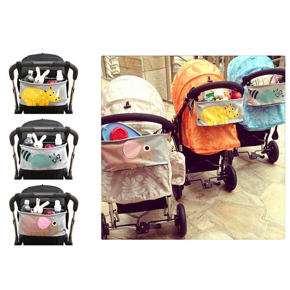S1-42055807-現貨 嬰兒推車專用媽咪包推車掛袋收納袋推車配件